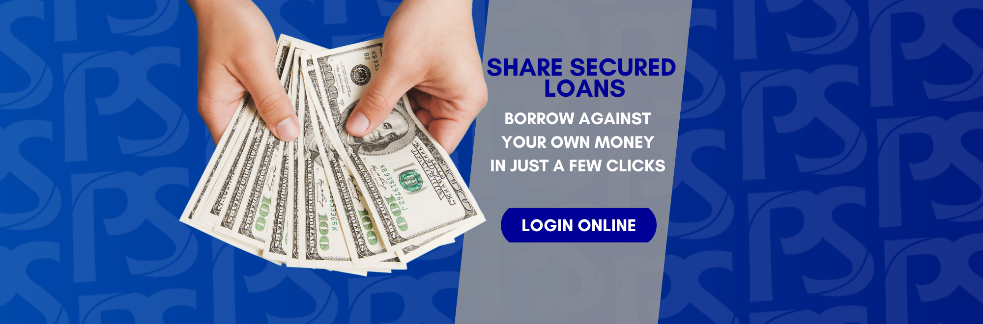 Share Secured Loans Borrow against your own money in just a few clicks.  Click to login online.